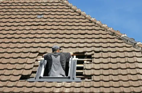 Pose de velux - Bunzac